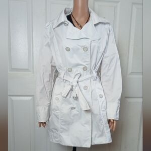 Rainforest Packable Travel Coat White Size L